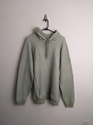 ALO Men's Size XL Lime Green Fleece Triumph Hoodie Sweatshirt W/ Zipper Pockets • $47