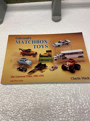 UNIVERSAL’S MATCHBOX 1982-1992 With PRICE GUIDE ~ CHARLIE MACK • $10