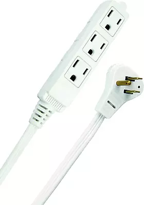 ( Set Of 2 ) 6 FT Extension Cord Cable Indoor Power AC 3 Outlet 2 Prong Green • $10.74