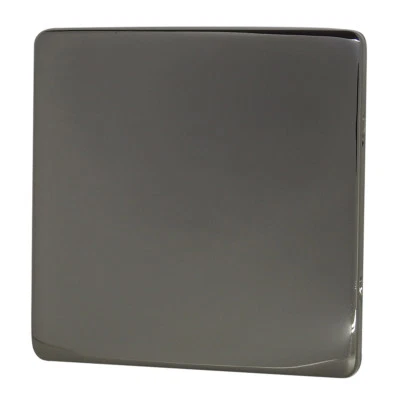 £4.99 • Buy Black Nickel Screwless Light Switch, USB Plug Sockets, Dimmer & Cooker Switches