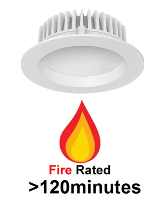 $85 • Buy 1pcs X 12Watt Atom Fire Rated LED Downlight Kit 90mm AT9012/FR Over 120minutes