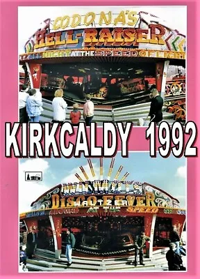 ARCHIVE Fairground Ride Video DVD: 1992 KIRKCALDY LINKS MARKET Funfair Codonas • £9.99