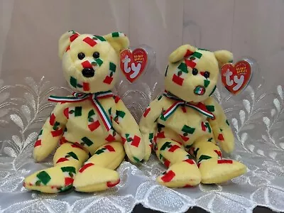 TY BEANIE BABIES PIÑATA 🇲🇽 Bears Mexican Flag 2003 RETIRED RARE VINTAGE Lot  • $19.94