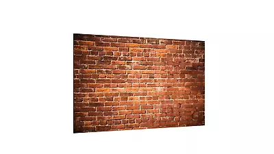 Magnetic Glass Board BRICK WALL 60x40cm Print Wall Art Decorative Wall Picture  • £25.89