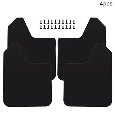 4PCS Front&Rear Thicker Universal Splash Guards Mud Flaps For Truck Car Pickup • $19.56