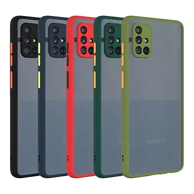 Shockproof Matte Case Cover For Sasmung S22 S21 S20+ FE Ultra A22 A42 A51 A71 5G • $7.18