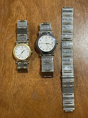 Movado Vizio Watch’s. One Men’s 98 C2 0878 & One Unisex 85 65 868 • $850