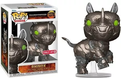 Funko Pop Rhinox #1378 (metallic) (special Edition) From Transformers 2023 (new) • £24.99