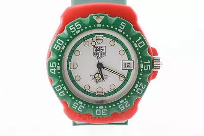 [Exc+5] TAG Heuer 384.513/1 Formula 1 Green Red F1 Quartz Watch From JAPAN • $299.99