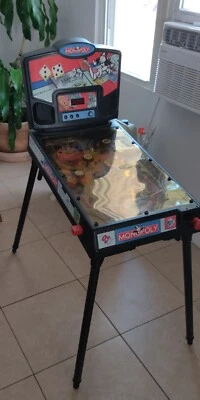 $140 • Buy Vintage 2000 Hasbro Monopoly Pinball Machine W/ Legs