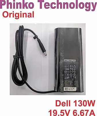 Genuine Adapter Charger For Dell Xps 15 9550 9560 9570 9580 DA130PM130 130W • $64