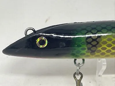 Early 9” Musky Mania Tackle “Burt” Muskie Lure  Northern Pike • $15.99