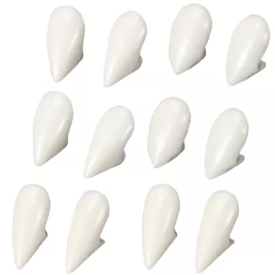  6 Pairs Vampire Dentures Fangs For Cosplay Halloween Fake Teeth Props • £9.75