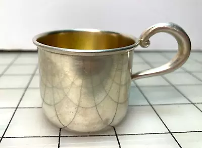 1950's Vintage Sterling Baby Cup Engraved Name 32 Grams • $37.50