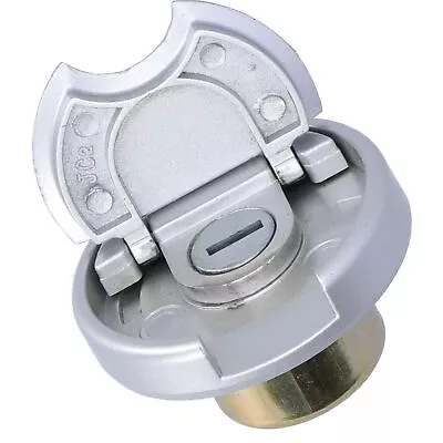 Gas Tank Lock Cap With Keys Stainless Steel Parts For GY6 Scooter Motorcycle⁺ • $12.65