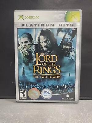 Lord Of The Rings The Two Towers (Xbox Platinum) No Manual Very Good FREE Ship • $9.99