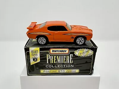 Matchbox Superfast Premiere Collection Pontiac GTO Judge • $0.50