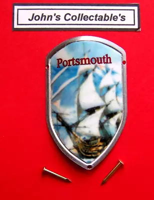 Portsmouth Walking / Hiking Stick Badge  / Mount  Lotm New In Packet • £3.25