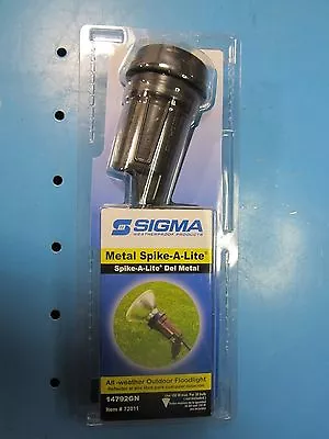 Free Ship Sigma Electric 14792GN Spike-A-Lite Holds Up To 150watt Par 38 Bulb • $9.99