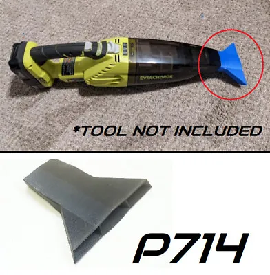 $6.95 • Buy Wide Nozzle Attachment For Ryobi One+ Cordless Vacuum 18v (Fits P714 & P714K)
