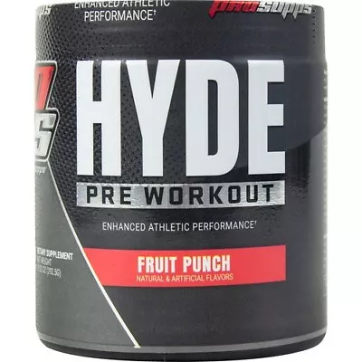 Pro Supps HYDE Pre-Workout 30SRV Fruit Punch • $22.99