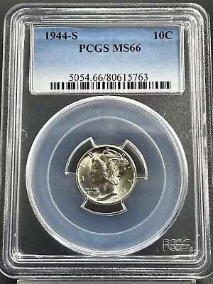 1944-S Mercury Dime PCGS MS66 • $42