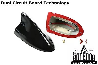 Functional AM/FM BLACK Shark Fin Antenna - FIT 2010-2022 Mercedes Benz Sprinter • $49.99