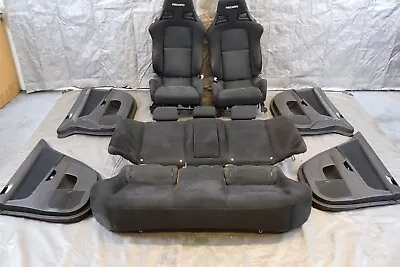 2010 Mitsubishi Lancer Evolution X Se Oem Recaro Cloth Interior Swap Kit *wear* • $1349.99