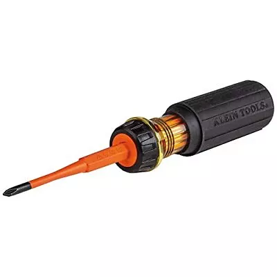 Klein Tools 32286 Insulated Screwdriver 2-in-1 Screwdriver Set With Flip Blade • $21.94