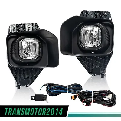 Fit For 2011-2016 Ford F250 - F550 Super Duty Driving Fog Light + Wiring+Bezel • $37.28