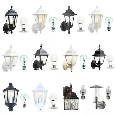 £17.49 • Buy Traditional Garden Wall Lights / Outdoor Lanterns. Motion Sensor / LED Options