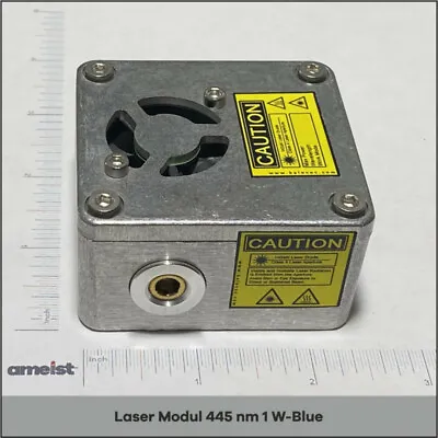 445 Nm-1 W Focusable Blue Laser Module For Engraving Cutting And Marking • $64.95
