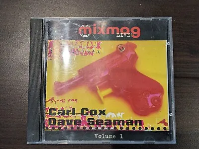 Mixmag Live Carl Cox Dave Seaman CD - Classic Rave/house • £19.99