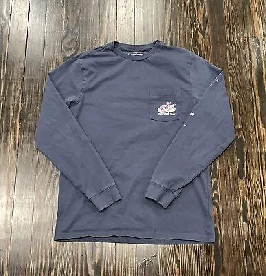 Vineyard Vines Long Sleeve Pocket Tee Shirt Men’s Small Blue  • $14.99