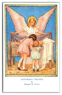 Margaret Tarrant NATIVITY ANGEL  Artist Drawn. C1940's . Unposted  MEDICI • $6.75