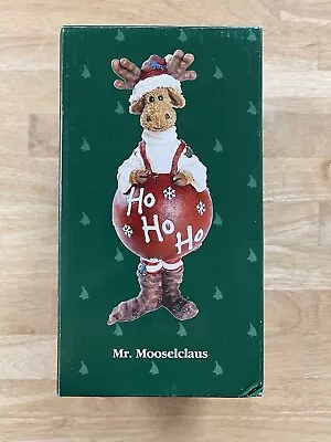 Boyds Bears & Friends The Moose Troop Mr. Mooselclause # 36927 Excellent Boxed!! • $12.50