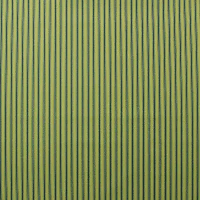 Covington Wallace Nautical Blue Pale Yellow Ticking Stripe Fabric By Yard 54 W • £6.23