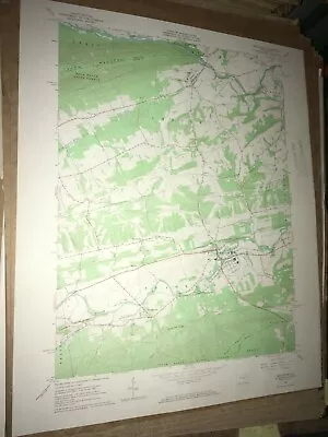 Middleburg PA Snyder Co Old USGS Topographical Geological Survey Quadrangle Map • $9.95