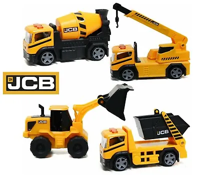 £7.95 • Buy JCB Construction Vehicles Toy Digger Loader Crane Skip Lorry Kids Boys Gift Toys