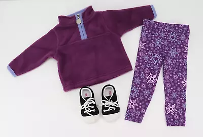 My Twinn Purple Snowflake Fleece Outfit Complete NEW* Never Used Only Stored HTF • $38.65