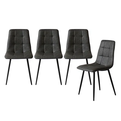 $230.99 • Buy Levede Dining Chairs Lounge Accent Chair Kitchen Cafe PU Fabric Velvet Padded