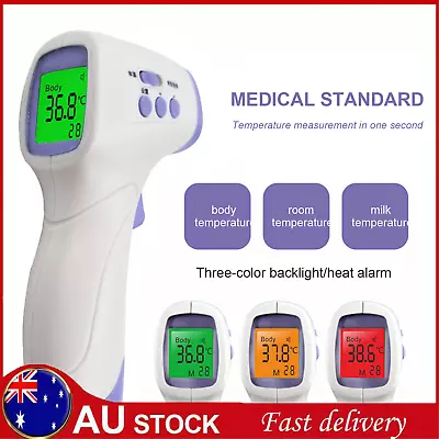 Infrared Temperature Thermometer Digital Forehead Baby Adult Body Gun Non-touch • $23.69