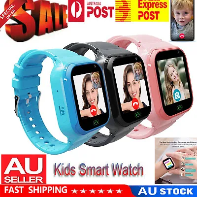 $51.99 • Buy Kids Smart Watch Pedometer 4G SIM LBS/WiFi Camera SOS Call Waterproof IP67