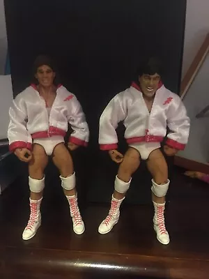 Wwe Custom Elite Strike Force Martel & Santana Tag Team Figures  • $60