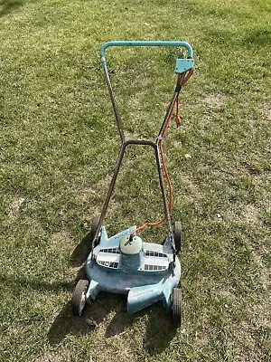 SUNBEAM RE-18S-1 Electric 2 Blade Lawn Mower Vintage Corded AS IS Read RARE • $249.95