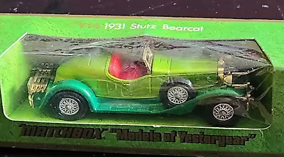 Matchbox Yesteryear Y-14 1931 Stutz Bearcat • $9.96