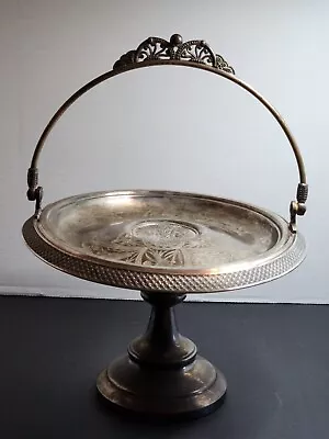 Pairpoint Mfg. Co. Handled Compote Server Quadruple Silver Plate #1212 • $18.69