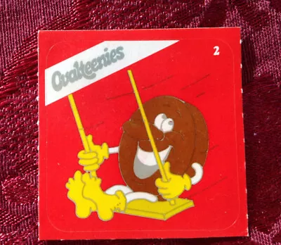 VINTAGE STICKER OVALTINE DRINK OVALTEENIES ACTIVITIES SPORT SWINGING No 2 • $4.99