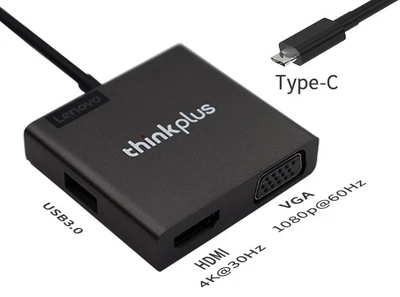 $34.90 • Buy New Genuine Lenovo USB-C To USB-C & USB 3.0 & VGA & HDMI