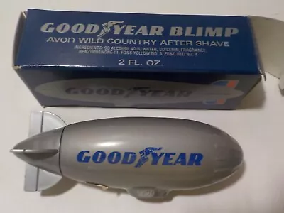 Vintage Avon 'Goodyear Blimp' Wild Country After Shave With Box Empty • $7.50